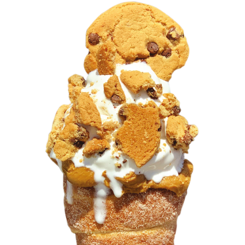 Biscotti Cookie Butter Ice Cream Cone