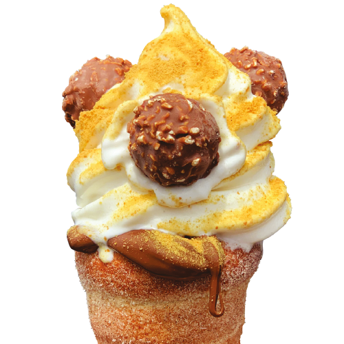 Ferrero Rocher Ice Cream Cone