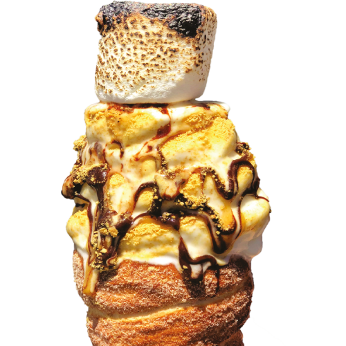 S'Mores Chimney Cake