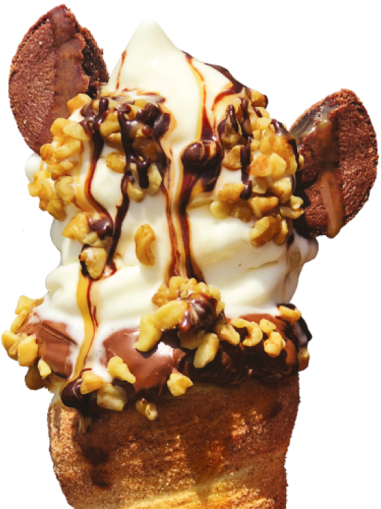 Brownie Soft Serve Ice Cream