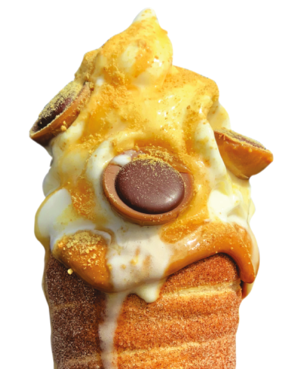 Caramello Toffifay Ice-Cream Cone