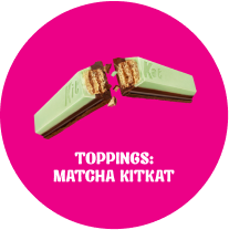 Matcha KitKat Topping