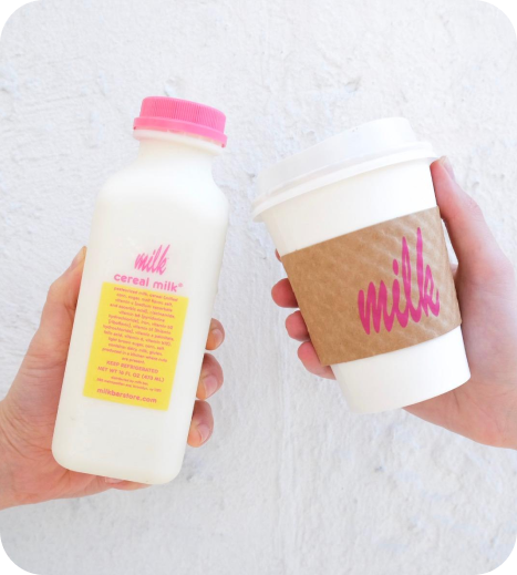 Milk Bar milkshakes