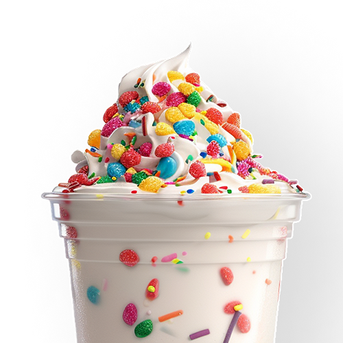 Frutti Pebble Milkshake