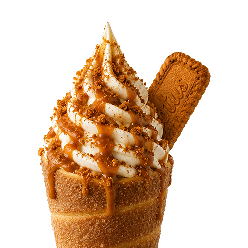 Biscoff Soft Serve Ice Cream
