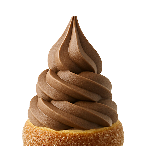 Chocolate Soft Serve Ice Cream