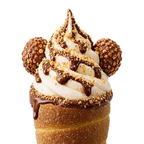 Ferrero Rocher Soft Serve Ice Cream